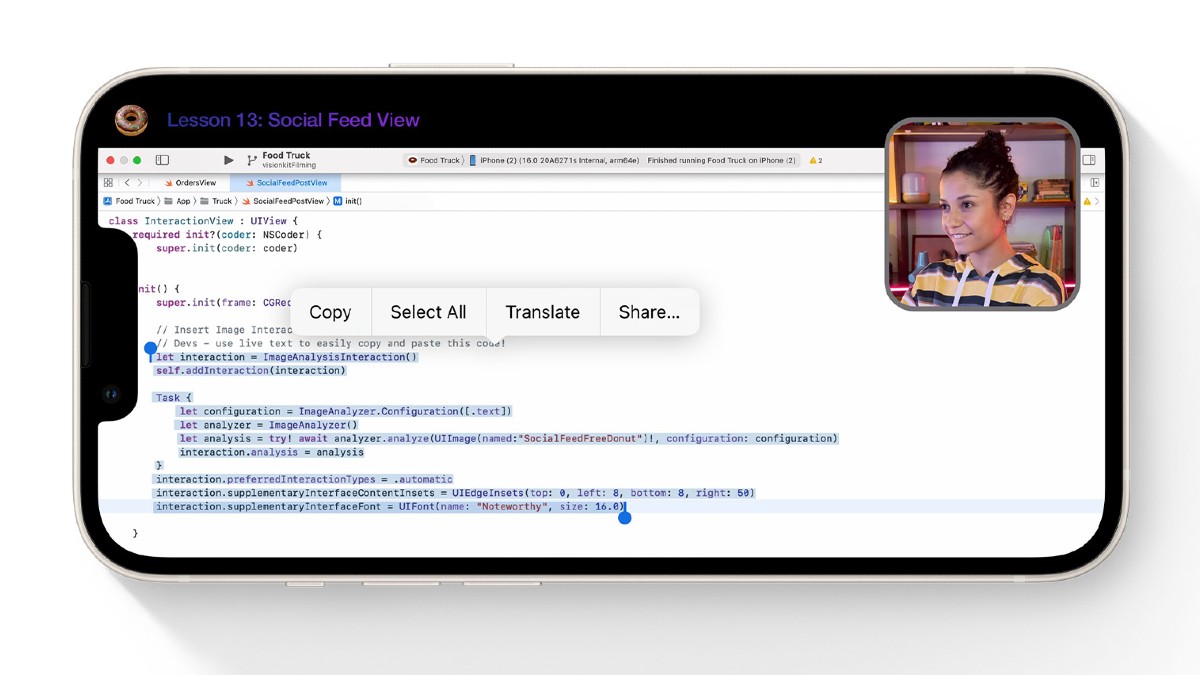 ios 16 tutorial video live text iOS 16 原況文字