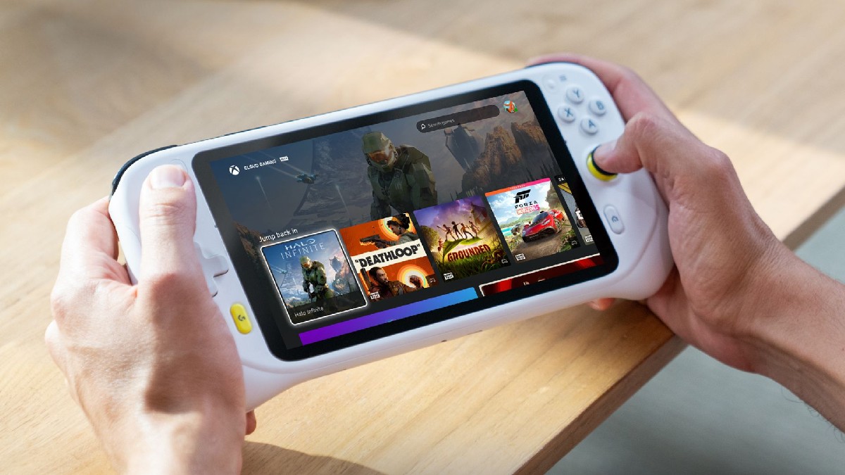 logitech g cloud gaming handheld Logitech G CLOUD Gaming Handheld